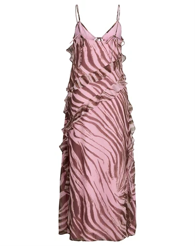 JJXX - JXEmilia Chiffon Long Kjole - Prism Pink